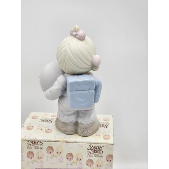 Precious Moments Figurine The Club That's Out Of This World Vintage W/Box Tags - Picture 6 of 11